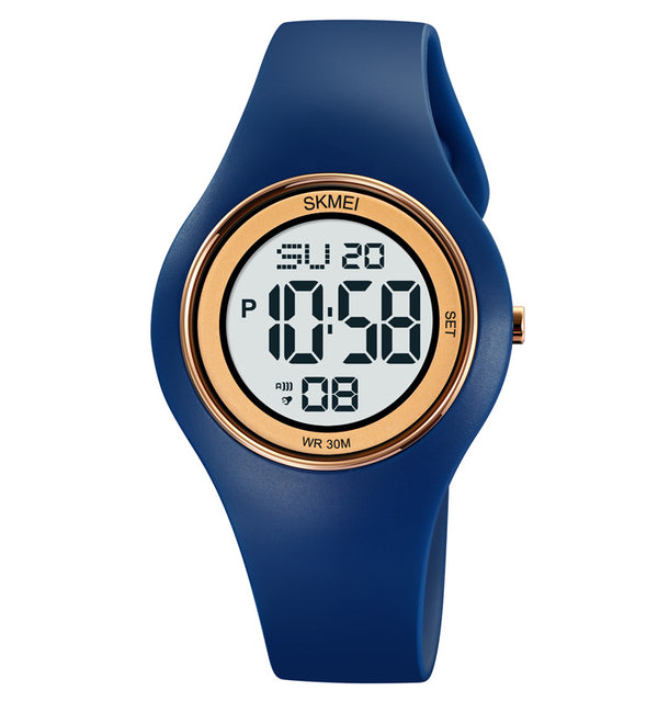 Multifunctional alarm clock waterproof electronic watch W2320826