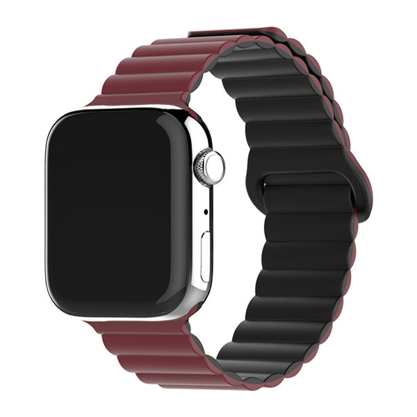 Zweifarbiges magnetisches Saugarmband für Apple Watch S8 W28HHCX802