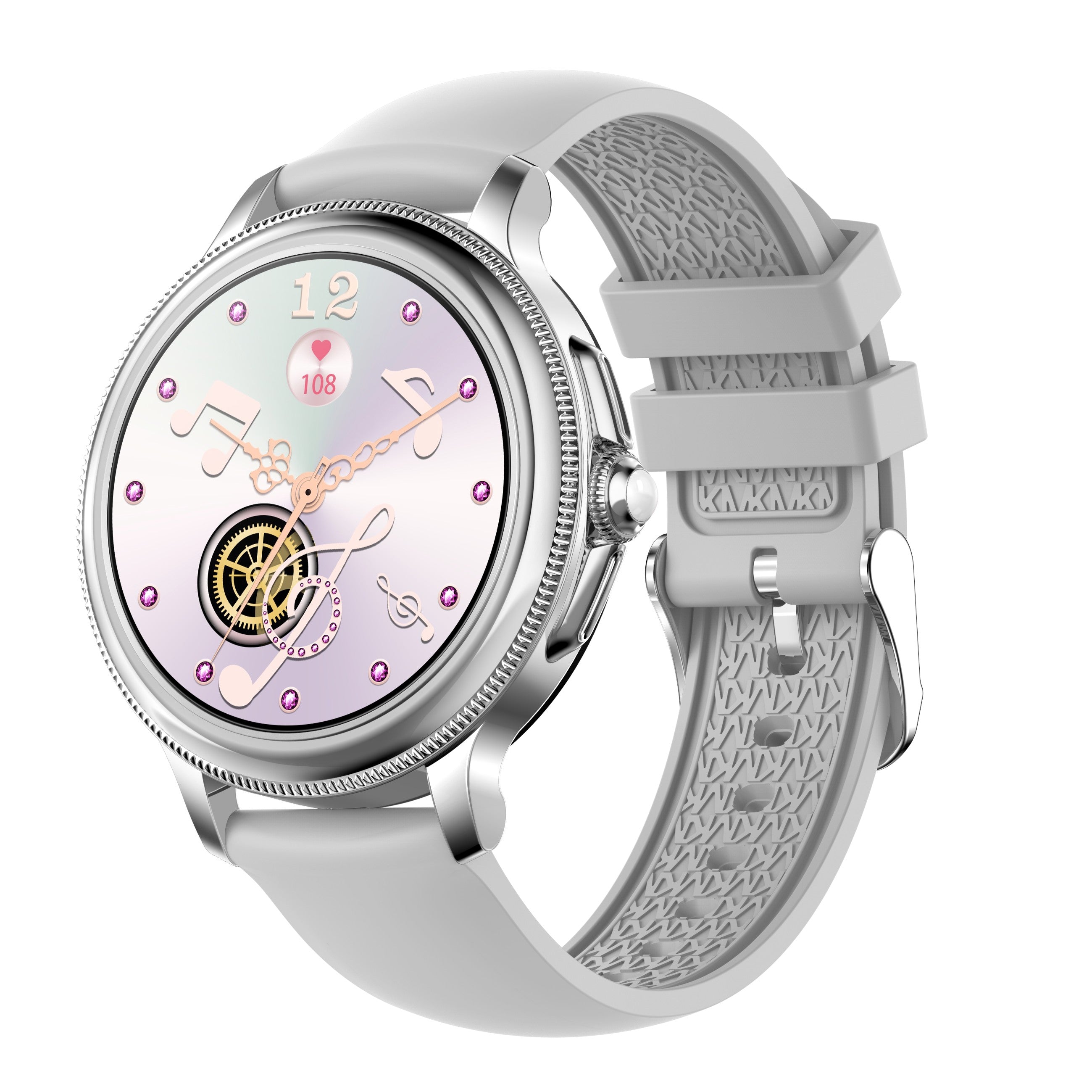 Touch Screen Rose Gold Smartwatch W03CF896