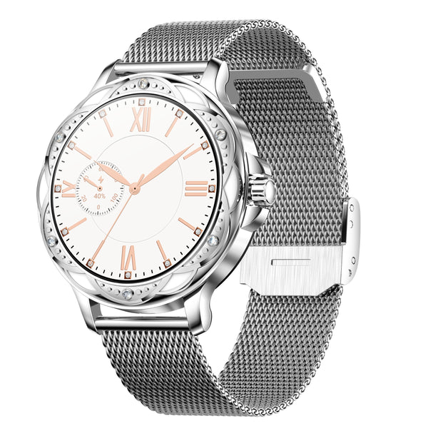 Lady Rose Gold Smart Watch Health Watch W03CF812