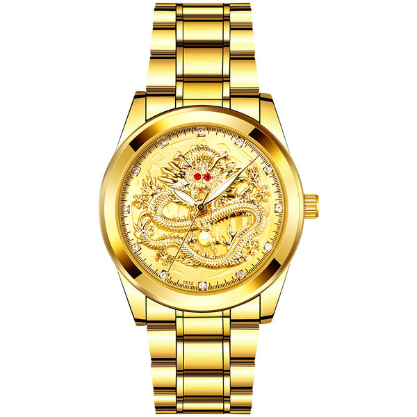 Reloj de moda dragón dorado W06OPK88111